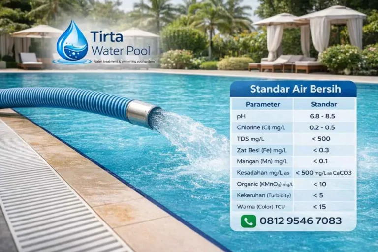 standar air kolam renang